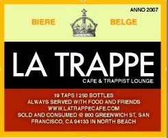 La Trappe Cafe La Trappe Cafe