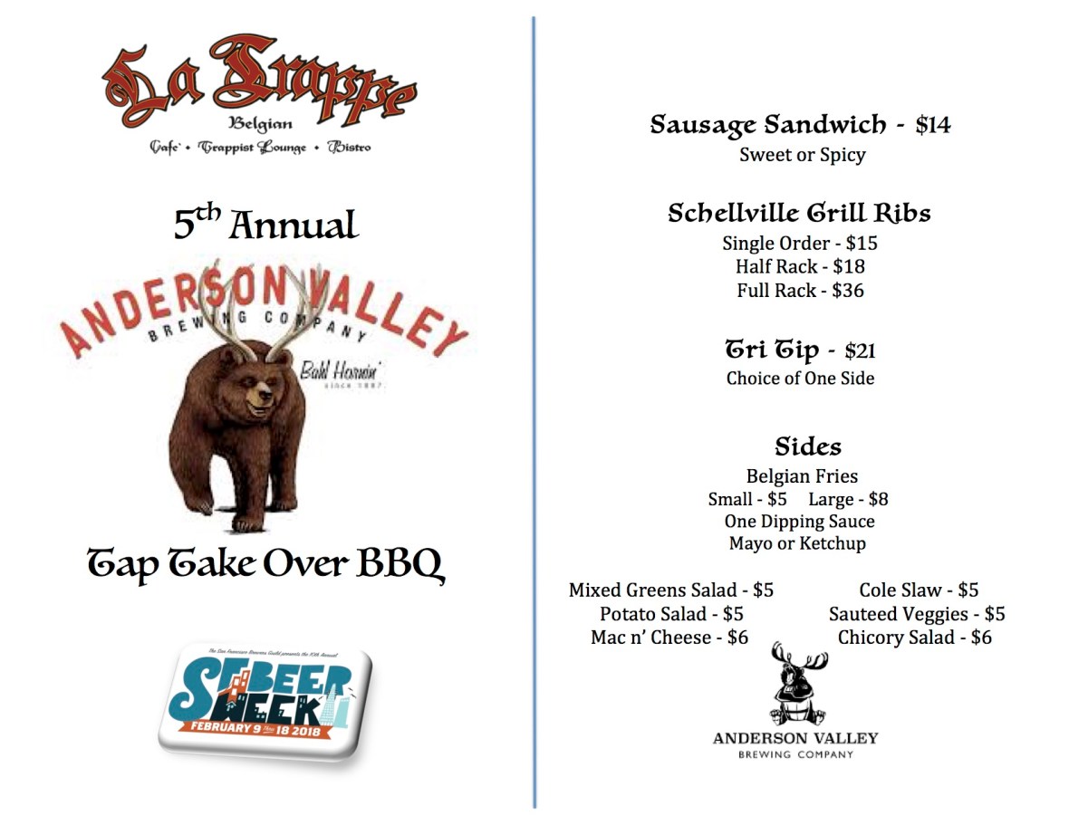 SFBW 2018 AV BBQ